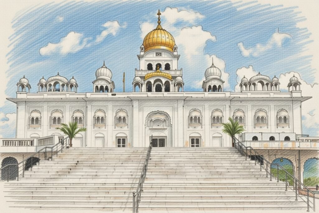 Gurudwara Bangla Sahib गुरुद्वारा बंगला साहिब