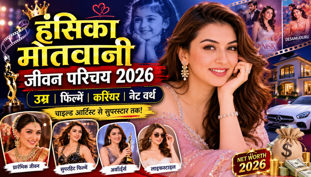hansika motwani biography hindi