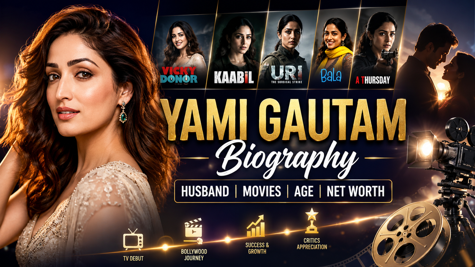Yami Gautam Biography, Husband, Movies, Age, Net Worth & Career Growth