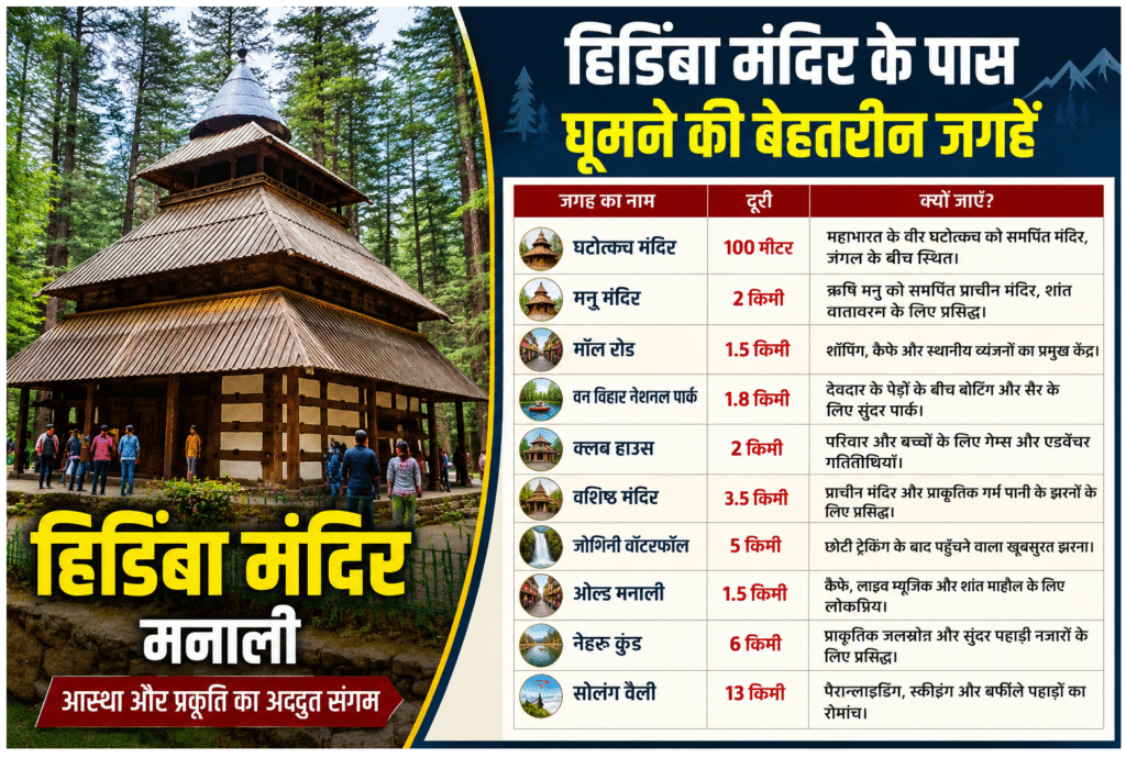 Places to visit near Hadimba Temple