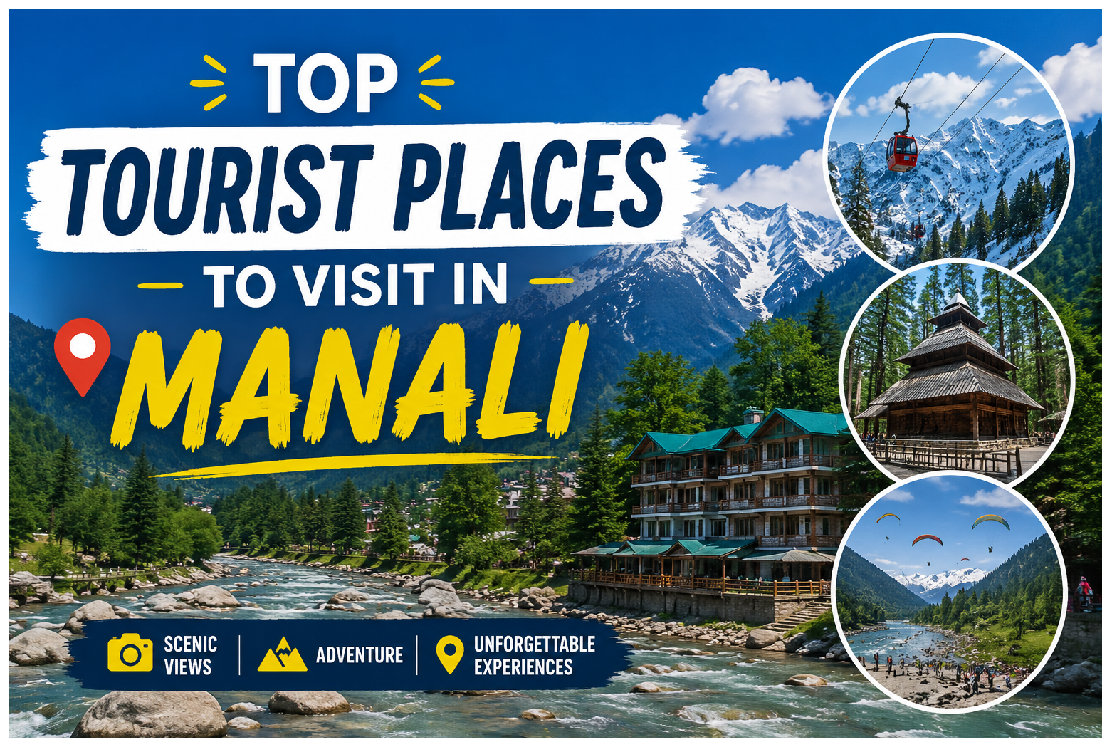Top Tourist Places to Visit in Manali