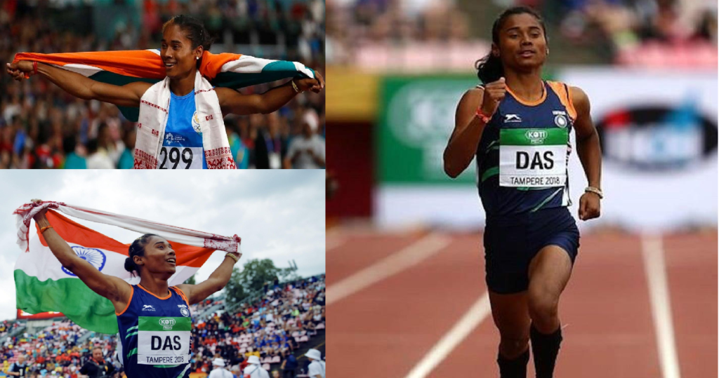 भारत की 10 महान महिला खिलाड़ी | Top 10 Female Athletes India - Hima Das